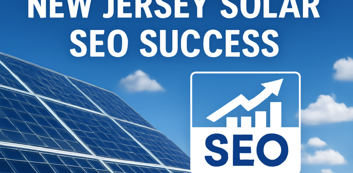 New Jersey Solar Company SEO Case Study