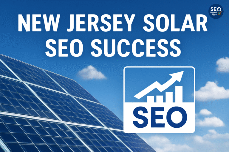 New Jersey Solar Company SEO Case Study