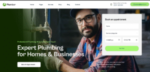 plumbing website seo