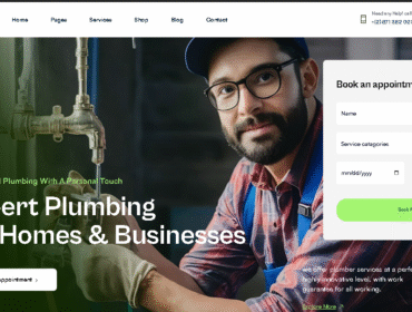 plumbing website seo