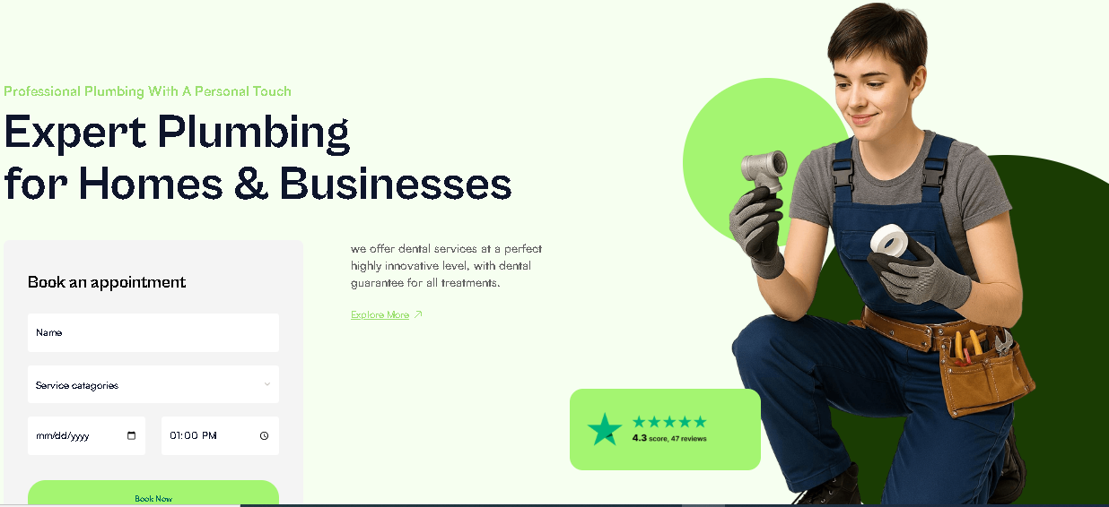 plumbing business