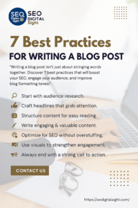 7 Best Practices for Writing a Blog Post