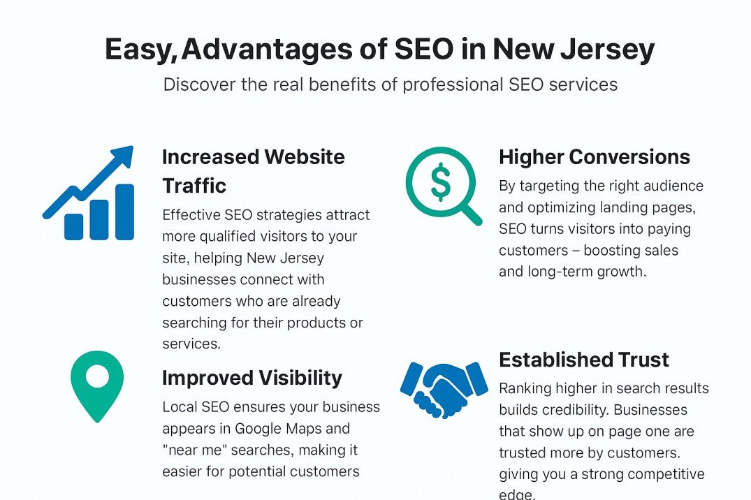 Benefits of SEO services in New Jersey