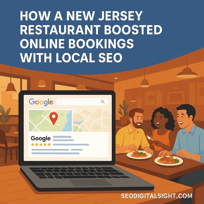 How a New Jersey Restaurant Boosted Online Bookings 287% with Local SEO