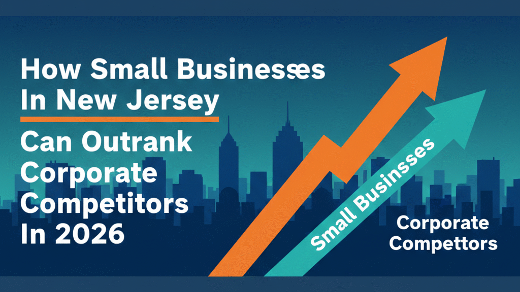 How Small Businesses in New Jersey Can Outrank Corporate Competitors in 2026