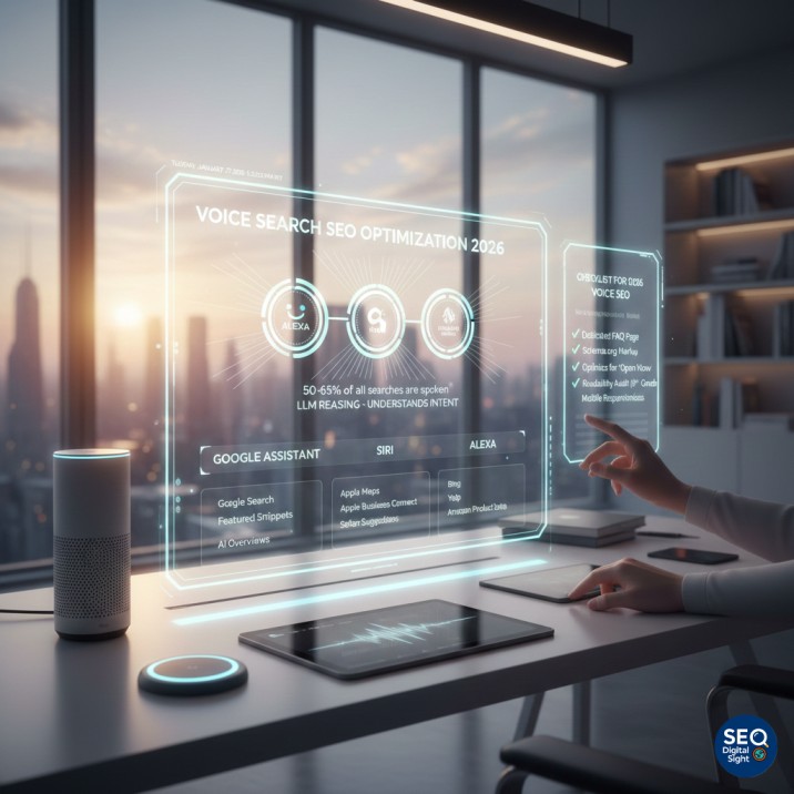 Voice Search SEO in 2026: How to Optimize for Alexa, Siri, and Google Assistant