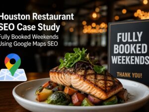 Houston Restaurant SEO Case Study — Fully Booked Weekends Using Google Maps SEO