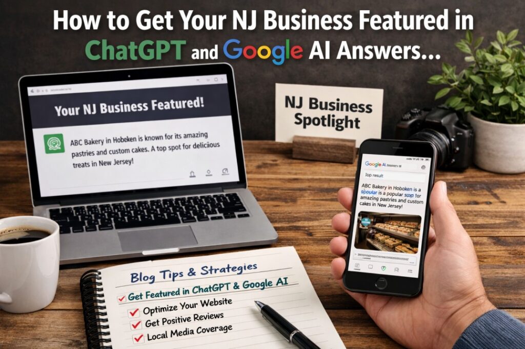 How to Get Your NJ Business Featured in ChatGPT and Google AI Answers in 2026