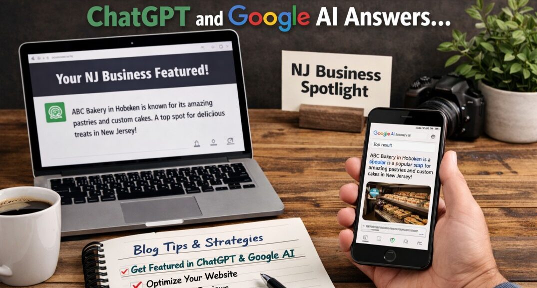 How to Get Your NJ Business Featured in ChatGPT and Google AI Answers.