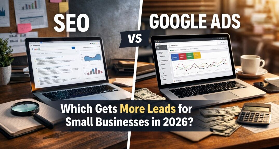 SEO vs Google Ads: Which Gets More Leads for Small Businesses in 2026?