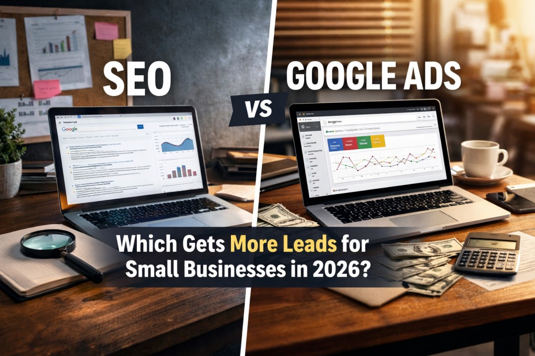 SEO vs Google Ads: Which Gets More Leads for Small Businesses in 2026?