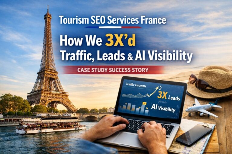 Tourism SEO Services France — How We 3X'd Traffic, Leads & AI Visibility