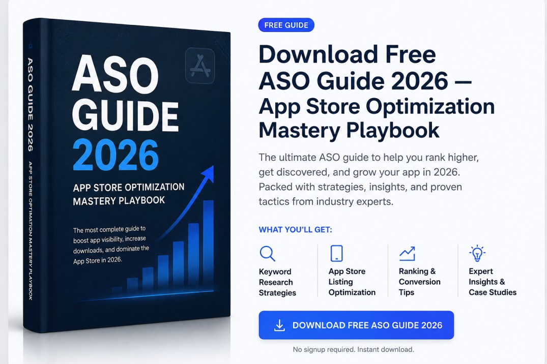 Free ASO Guide 2026 — Download the Complete ASO Playbook