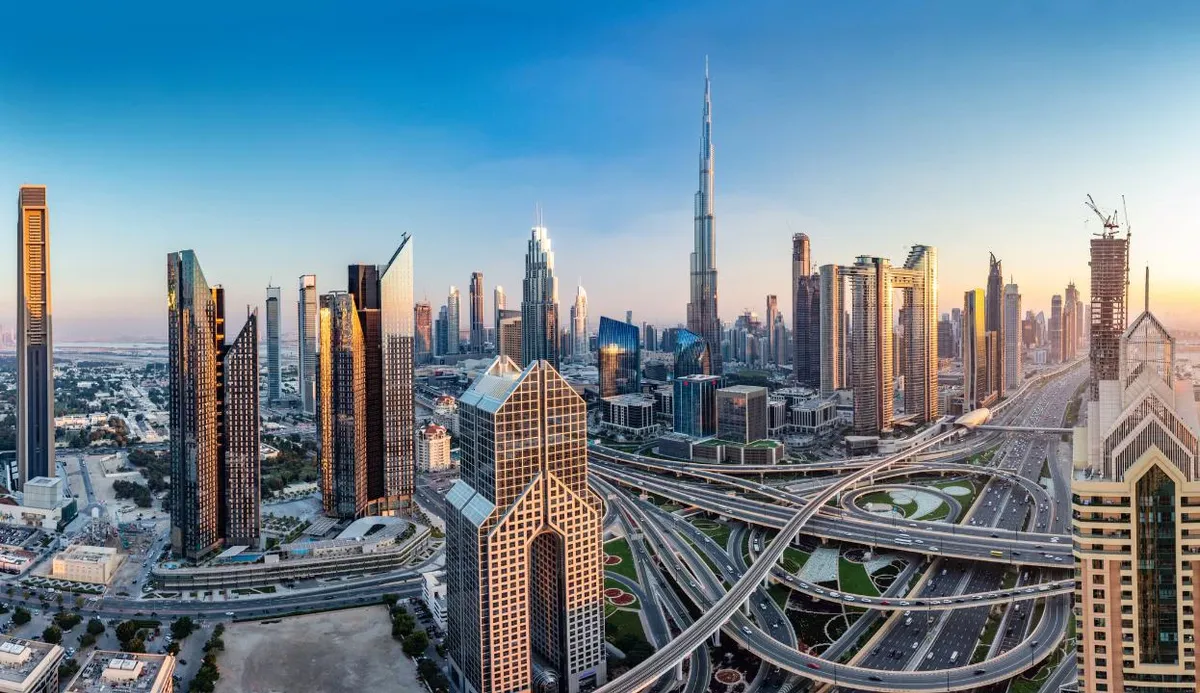 Dubai Skyline Burj Khalifa